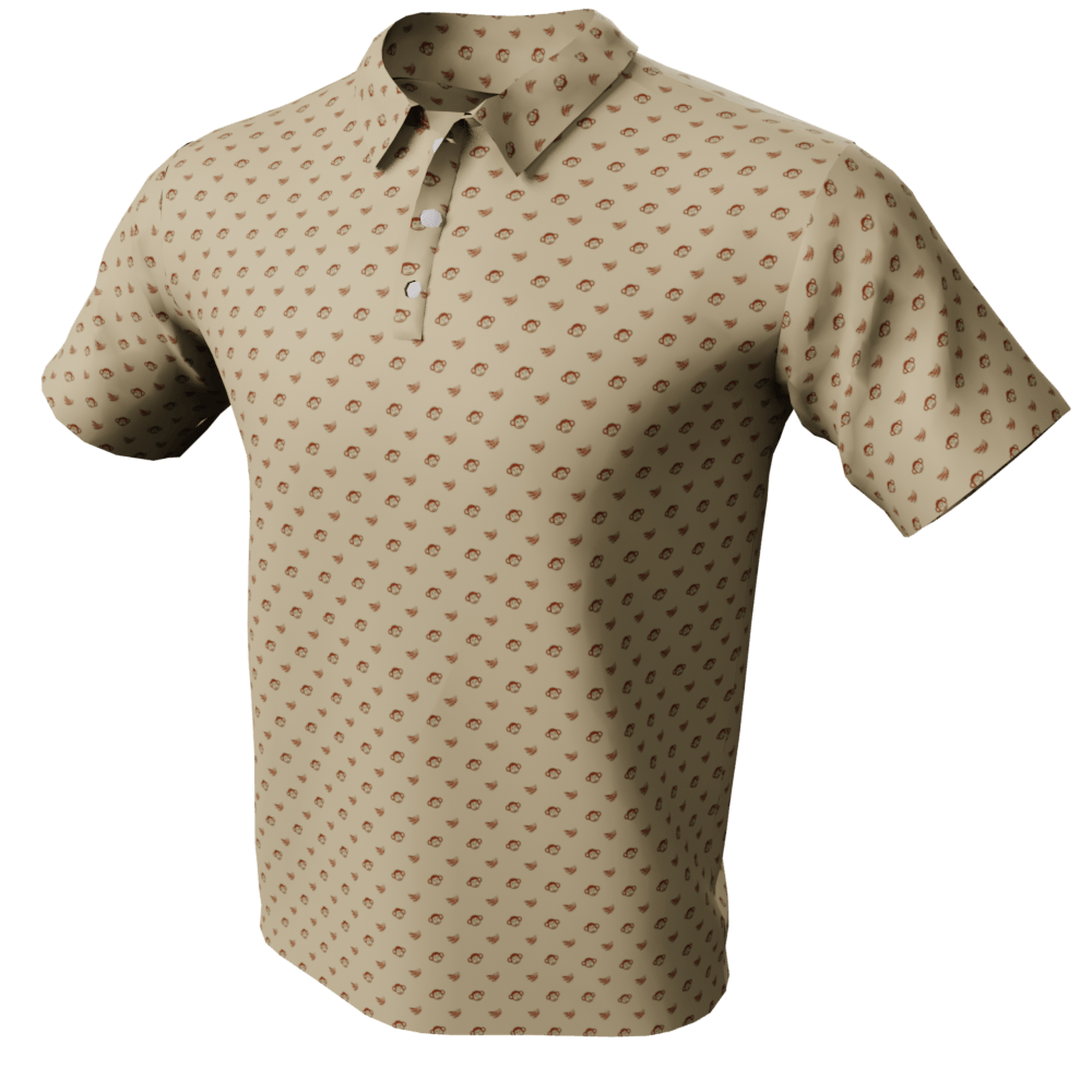 Monkeys and Bananas Polo Golf Shirt
