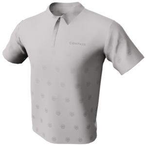 Men's Compass Emblem Polo Shirt