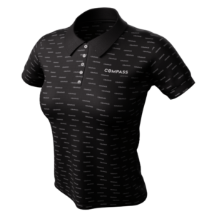 Women's Compass Wordmark Polo