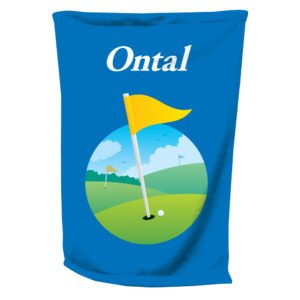 Royal Blue Microfiber Towel