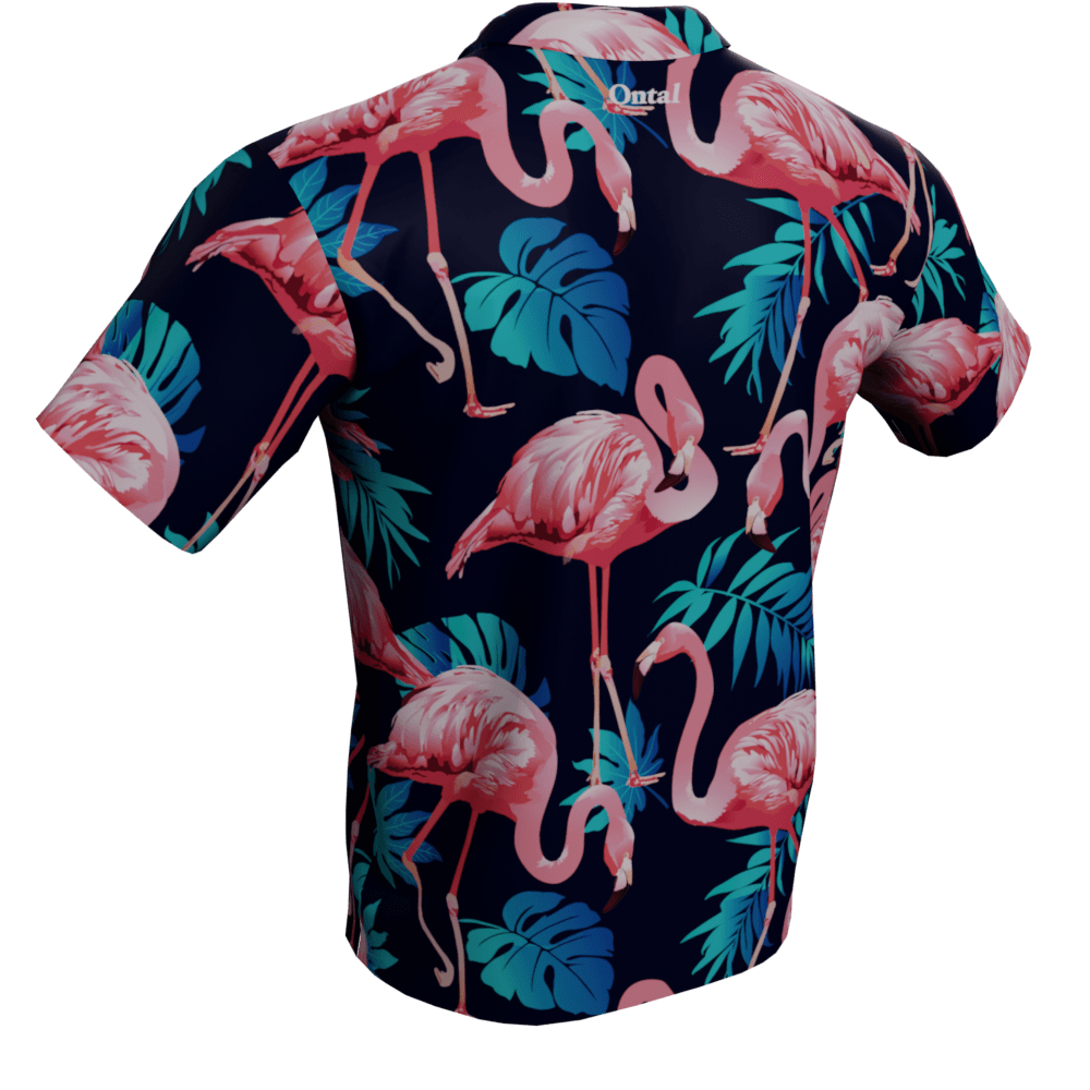 The Flamingo Polo Golf Shirt - Image 2